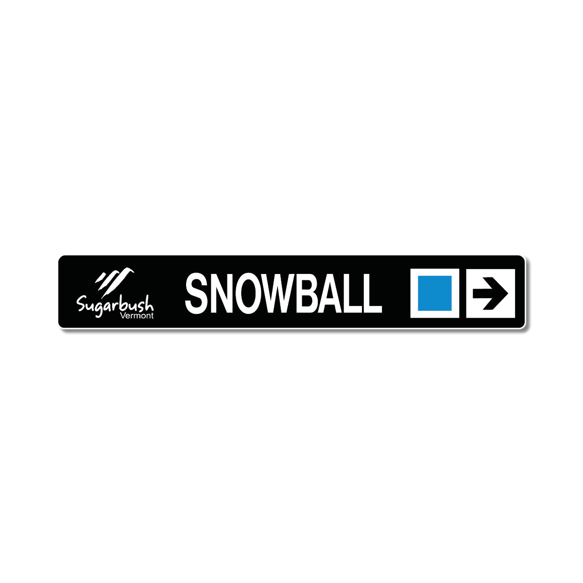 Snowball Trail Sign