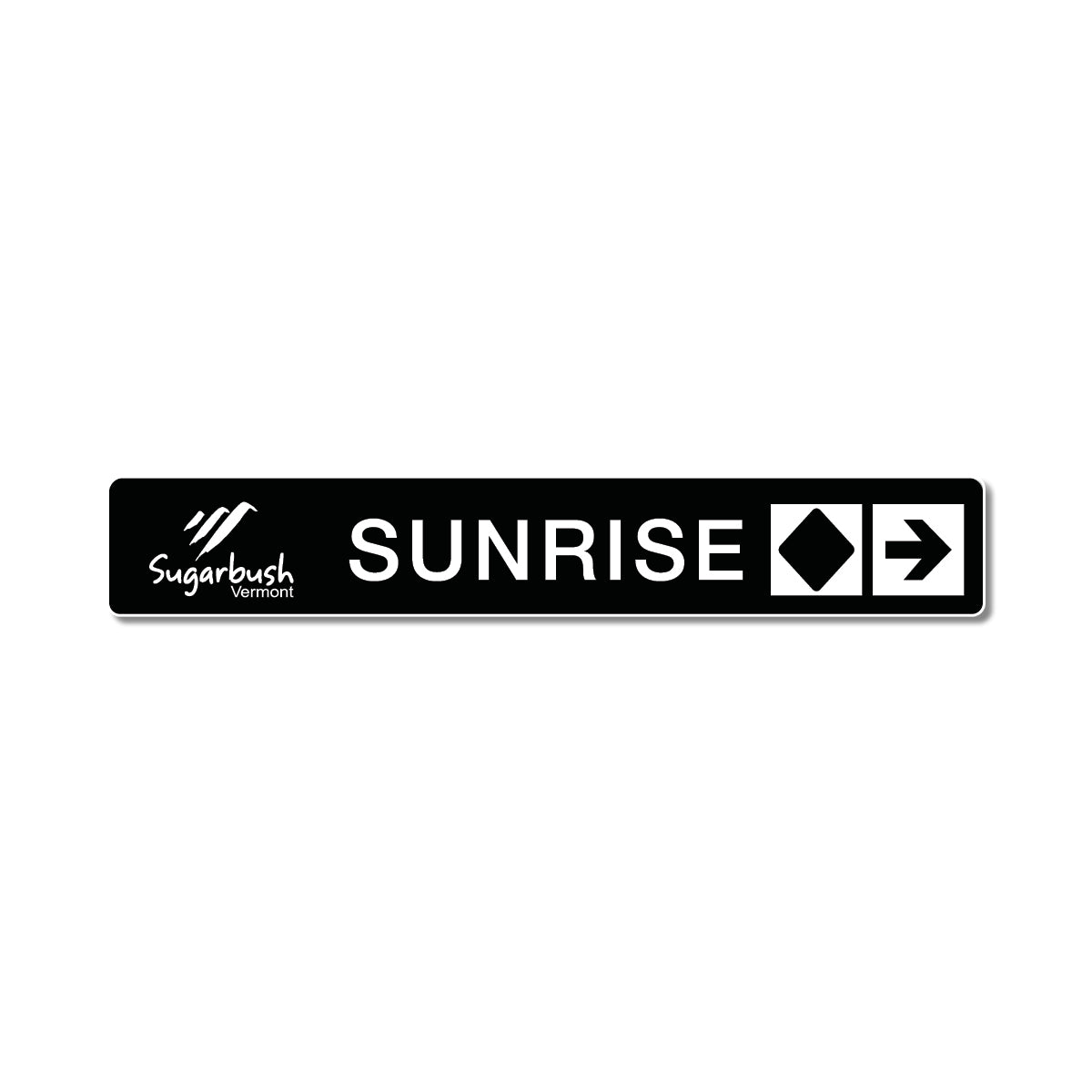 Sunrise Trail Sign