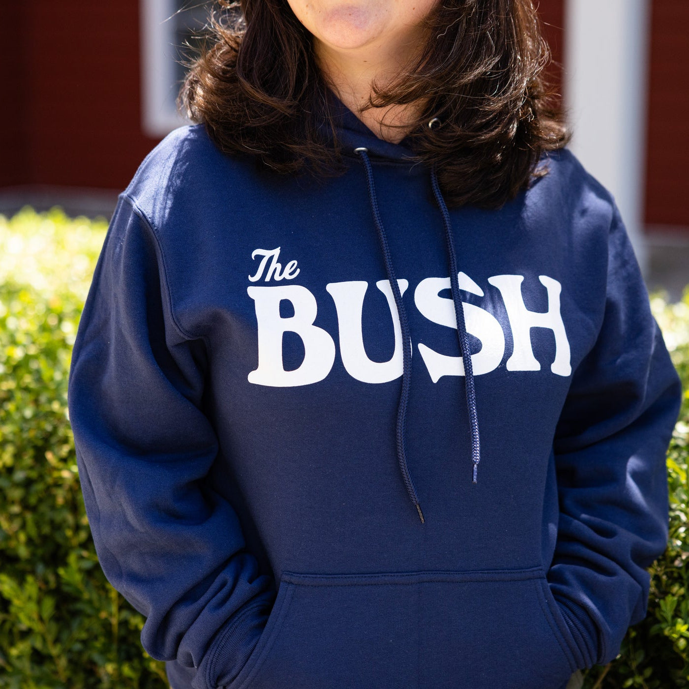 Bush hoodie navy blue