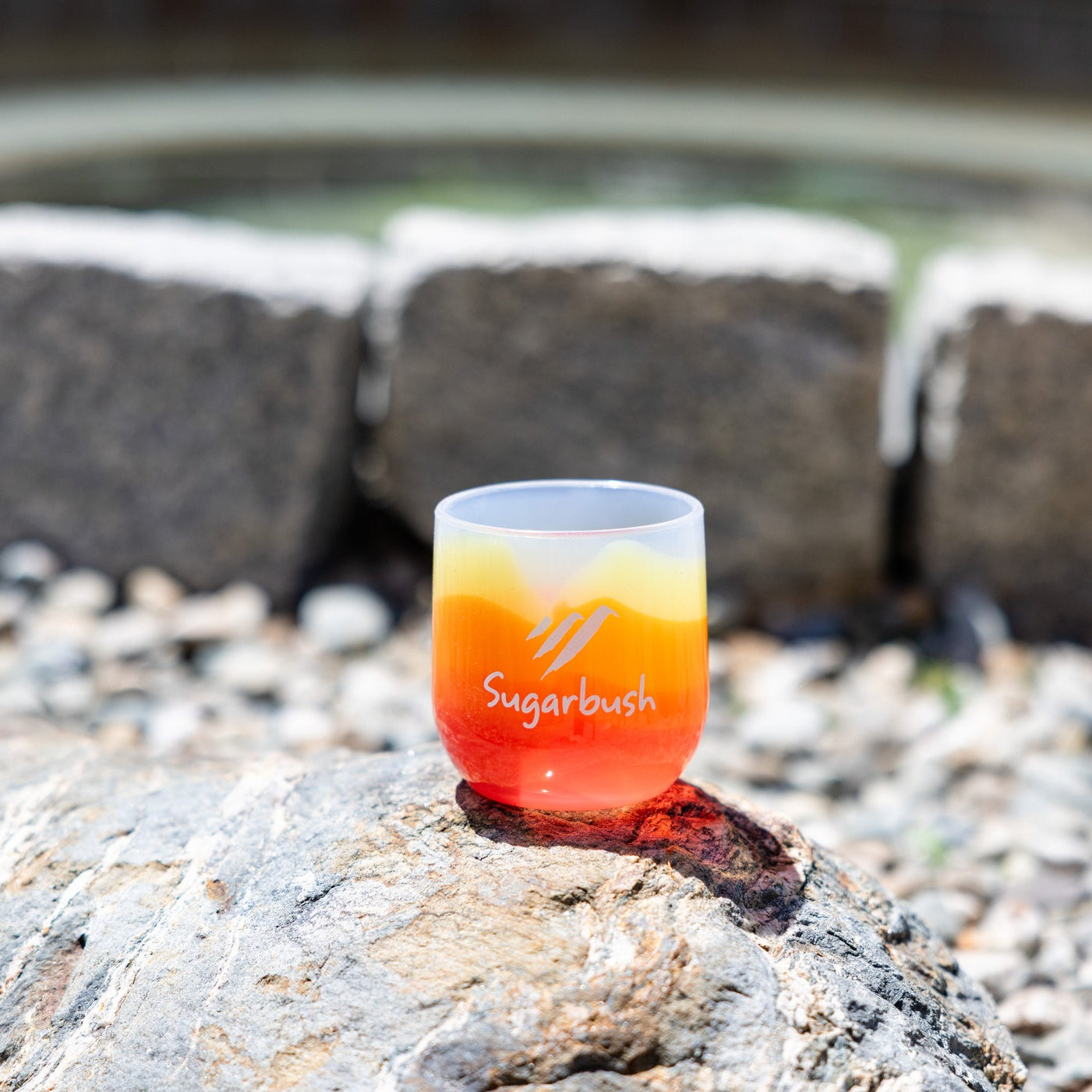 Sugarbush Silicone Wine Glass 12 oz. Marigold