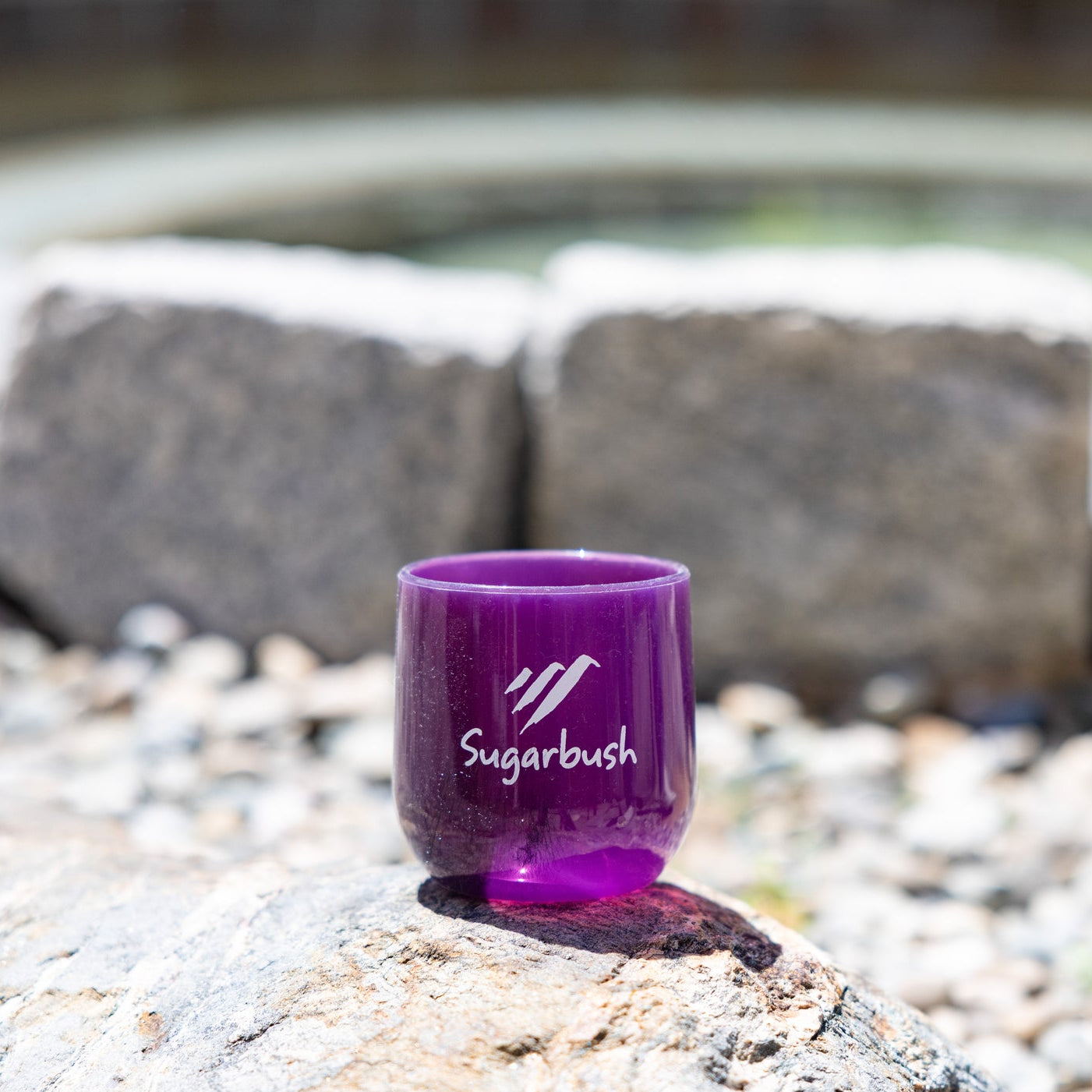 Sugarbush Silicone Wine Glass 12 oz. Purple Haze