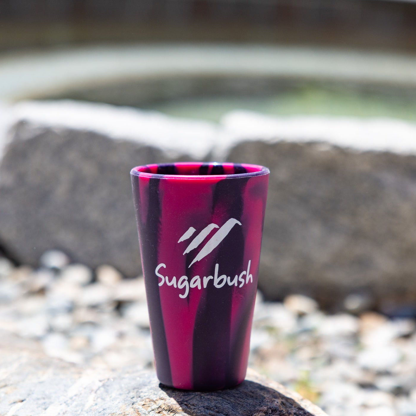 Sugarbush Silicone 16 oz. Pint Glass Alpenglow