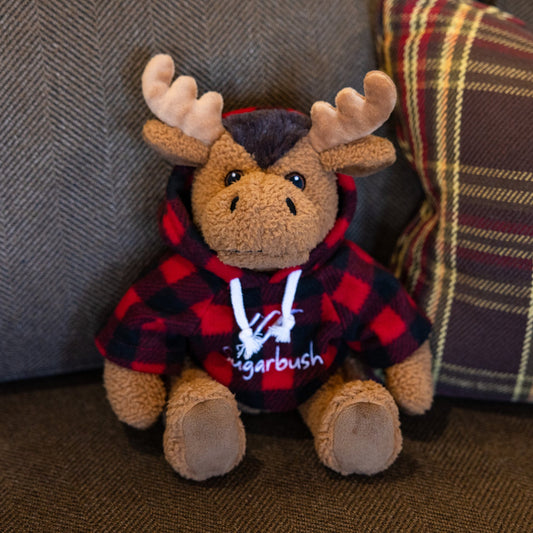 Stuffed Logo Hoody Curly Moose