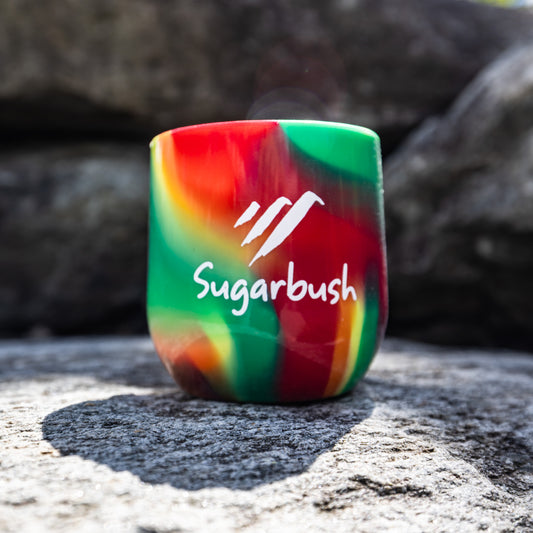 Sugarbush Silicone Wine Glass 12 oz. Hibiscus