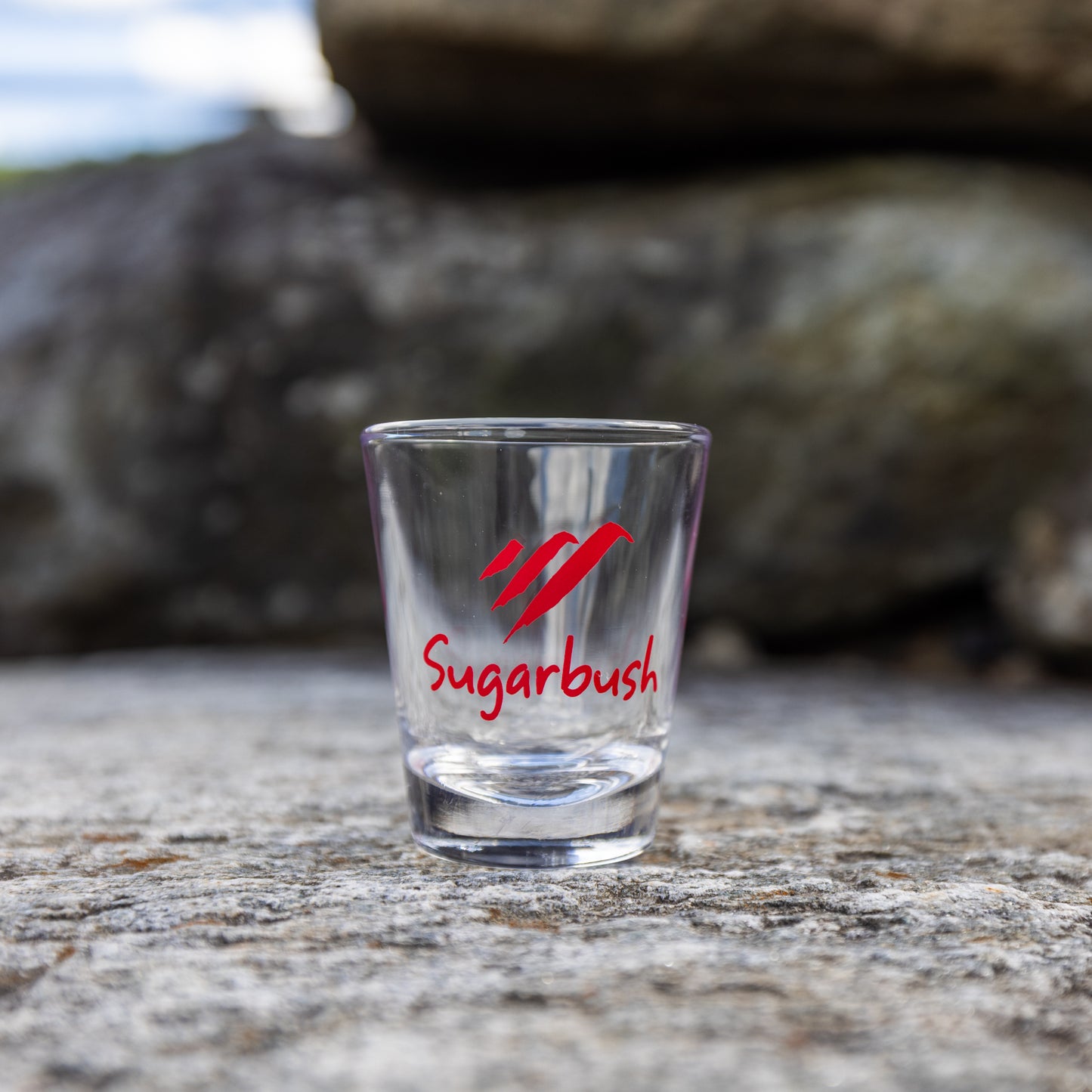 Sugarbush Logo 1.5 oz Shot Glass
