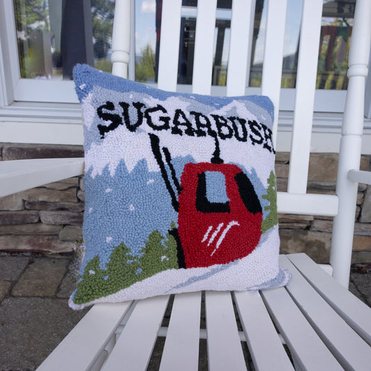 Sugarbush Custom Logo Pillow Gondola