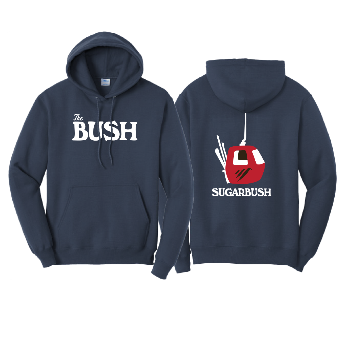 Bush hoodie navy blue