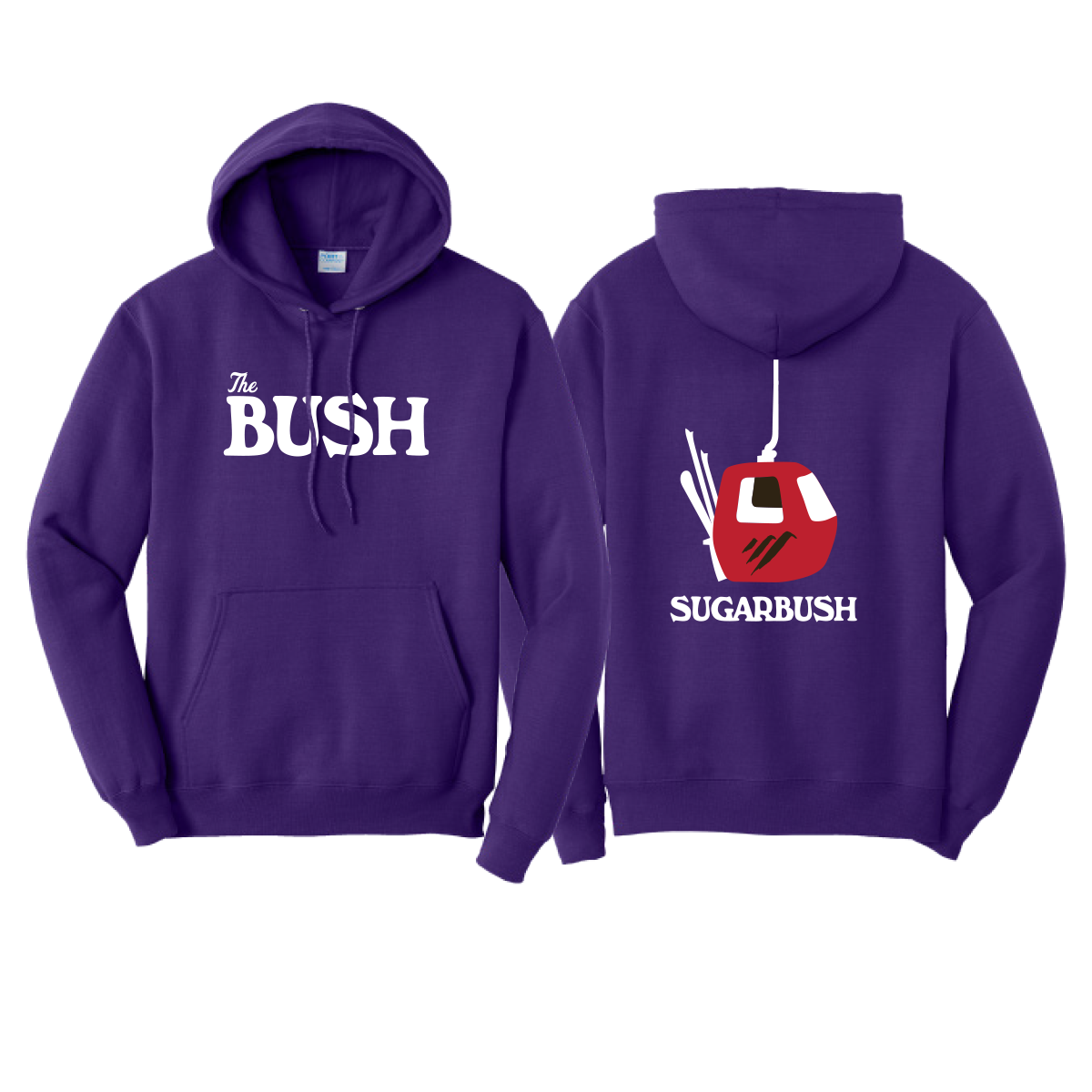 Bush hoodie purple