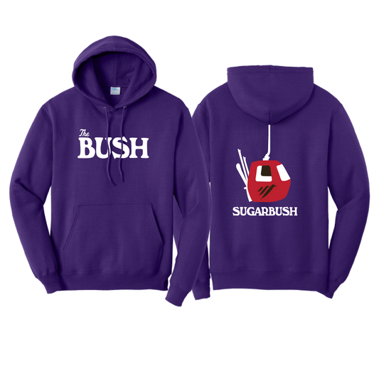 Bush hoodie purple