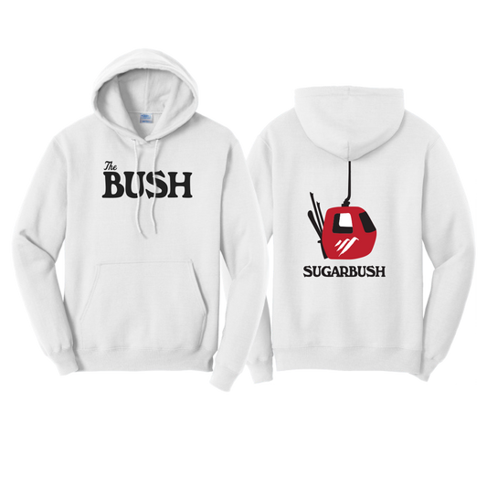 Bush hoodie white