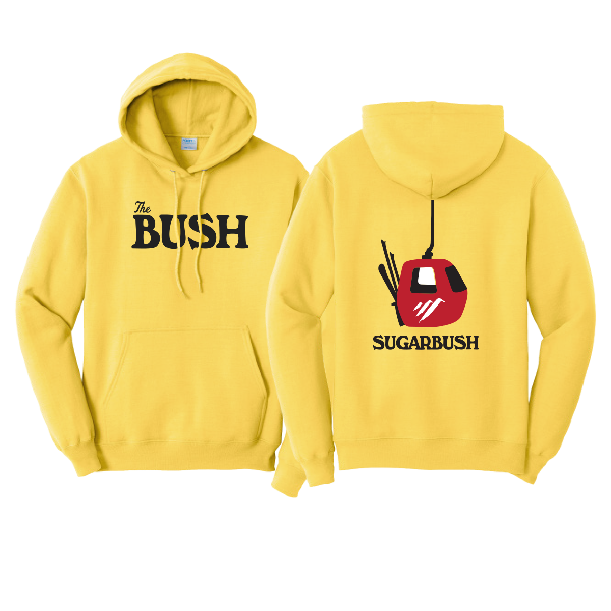 Bush hoodie yellow
