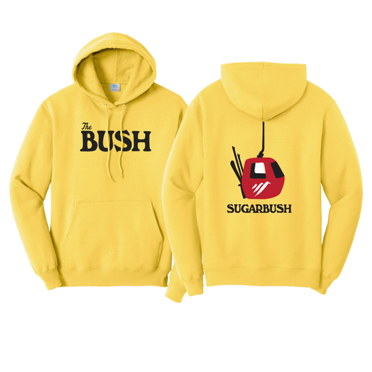 Bush hoodie yellow