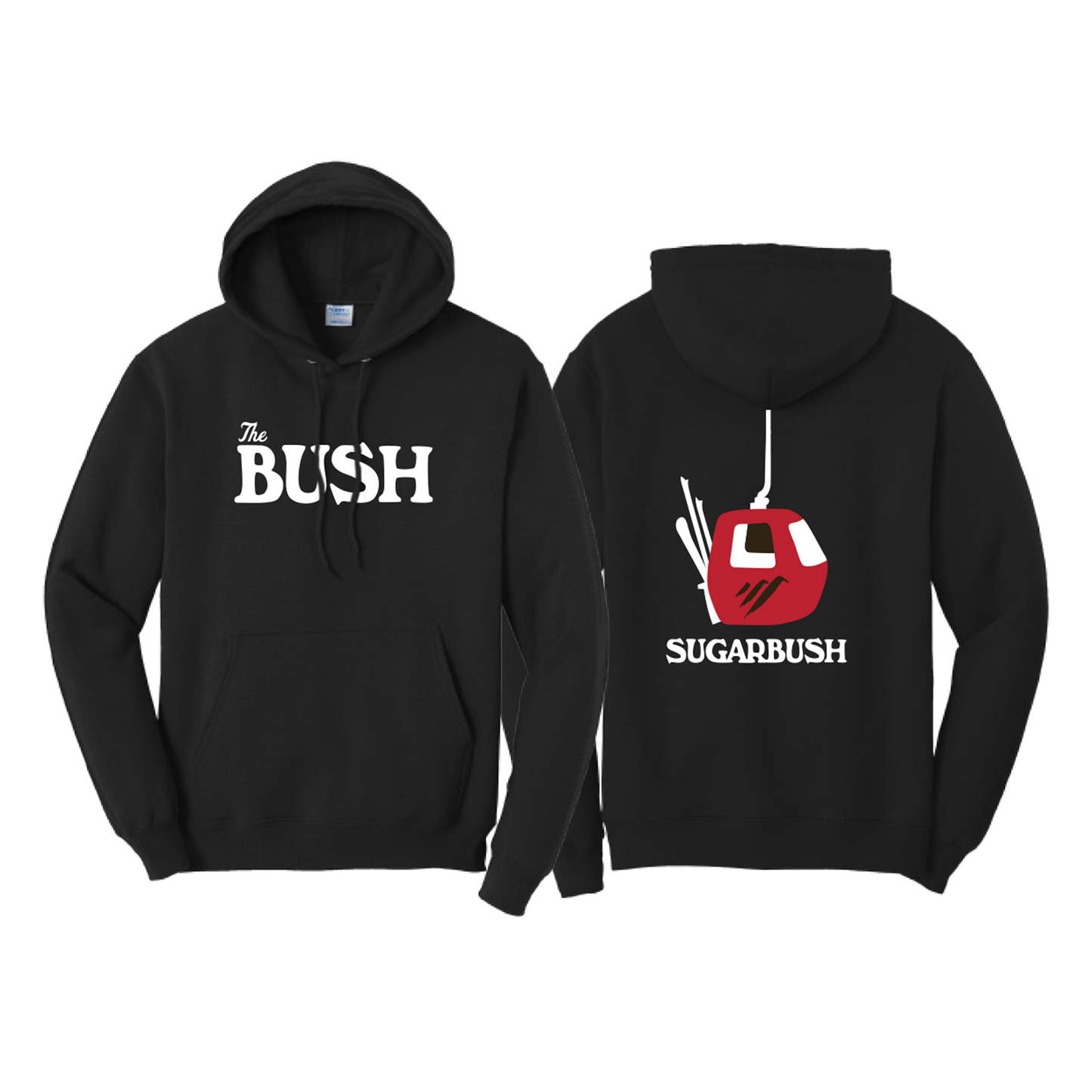 Bush hoodie black