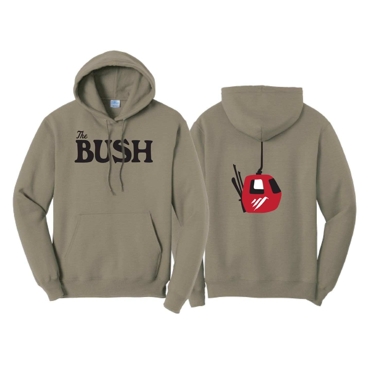 Bush Hoodie Coyote Brown