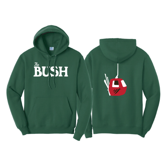 Bush Hoodie Dark Green