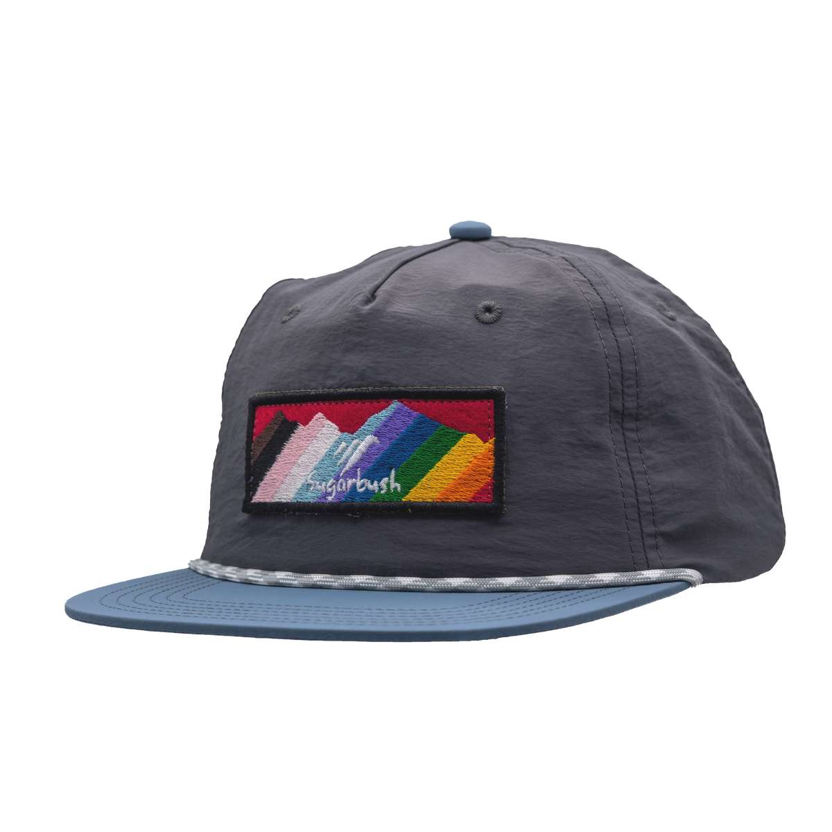 Sugarbush Legacy Chill Flat Brim Rainbow Hat