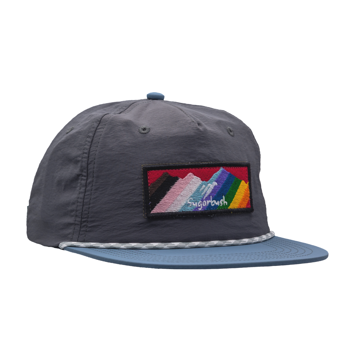 Sugarbush Legacy Chill Flat Brim Rainbow Hat