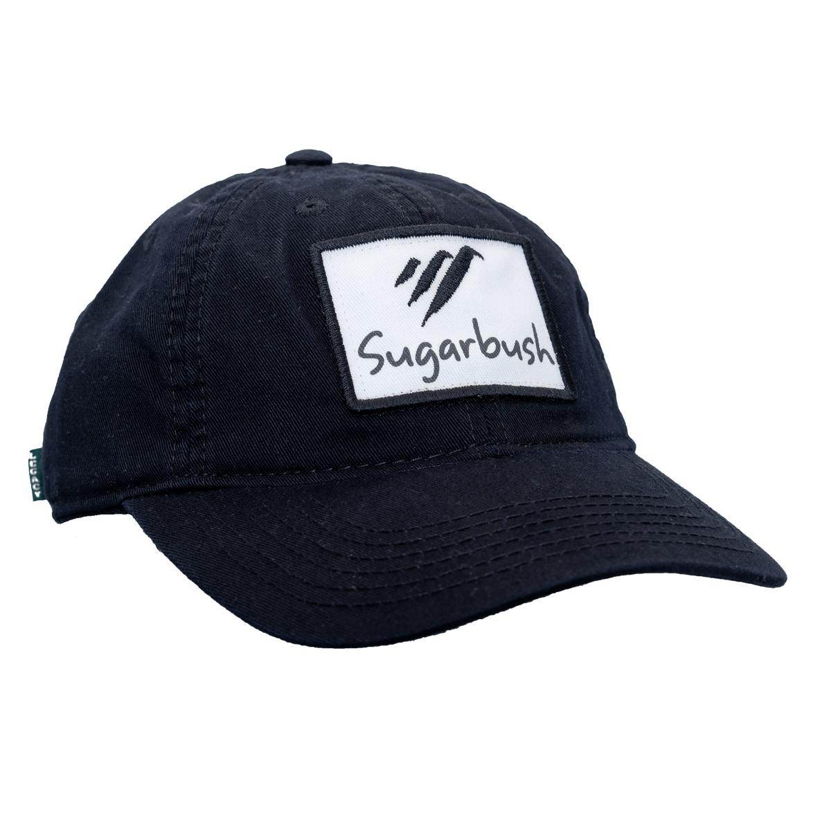 Youth Sugarbush twill black ball cap