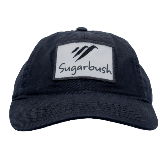 Youth Sugarbush twill black ball cap