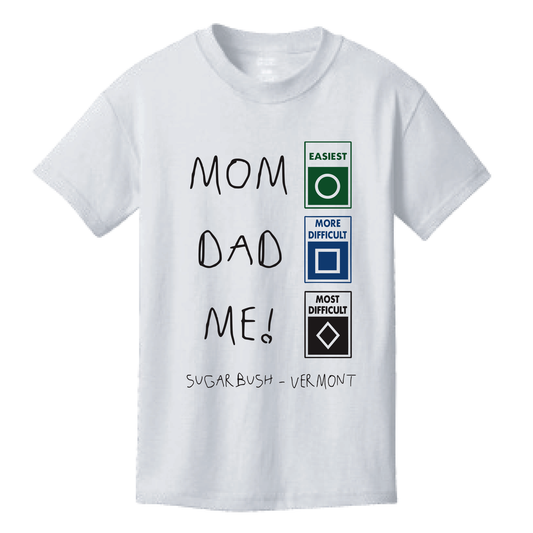 Toddler Mom/Dad/Me Short Sleeve T-shirt