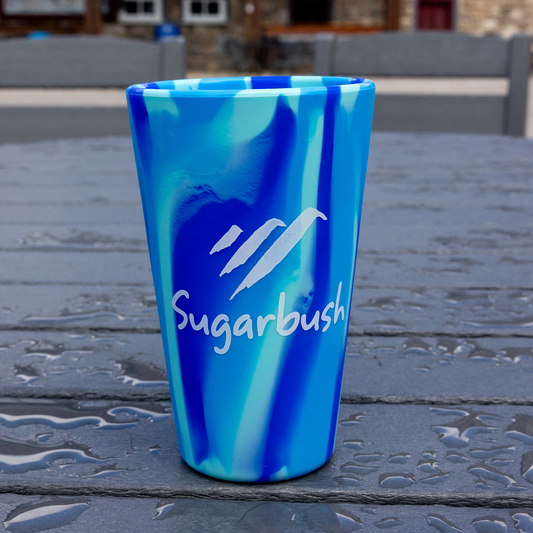 Sugarbush Silicone 16 oz. Pint Glass Arctic