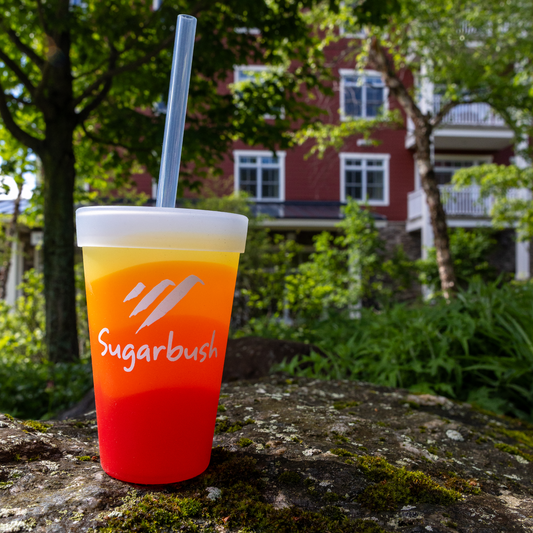 Sugarbush Silicone Straw 16 oz. Tumbler Marigold