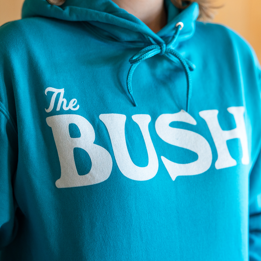 Bush hoodie aqua