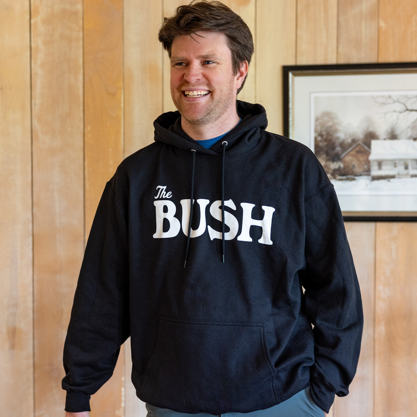 Bush hoodie black