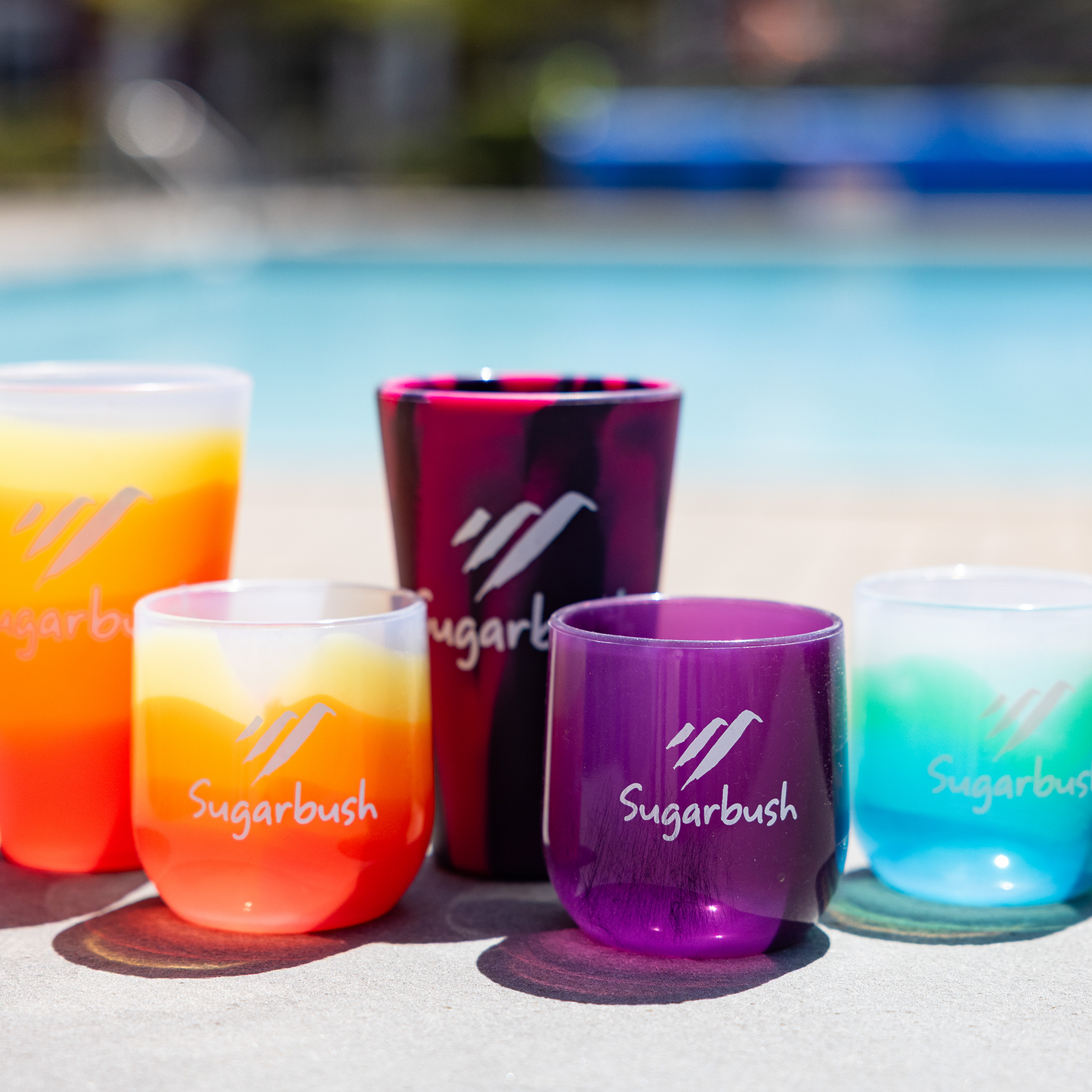 Sugarbush Silicone Wine Glass 12 oz. Purple Haze