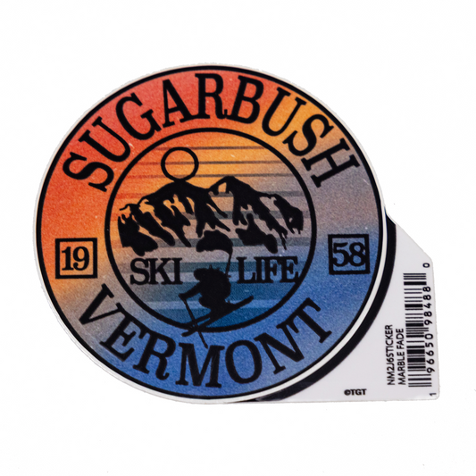 Marble fade Sugarbush sticker