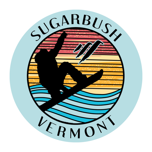 Sugarbush Vermont Act Right Sticker
