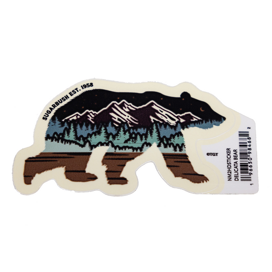 Delicata Bear sticker