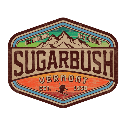 Sugarbush Sticker The Mountains are Calling