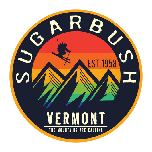 Sugarbush Vermont Vivid Sight Sticker