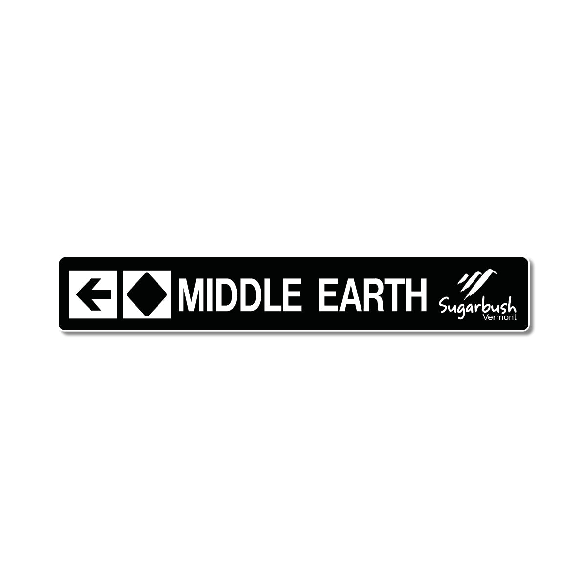 Middle Earth Trail Sign