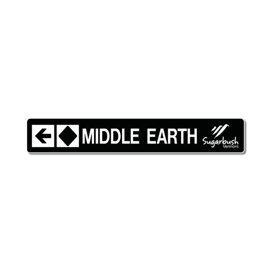 Middle Earth Trail Sign