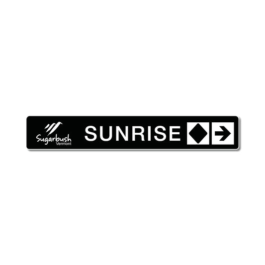 Sunrise Trail Sign